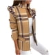 thumbnail image 2 of ICHUANYI, liquidación, atuendo de negocios para mujer, estampado a cuadros, botón de manga larga, cárdigan adelgazante, abrigo, chaqueta, Top ICHUANYI WER2023082204530, 2 of 9