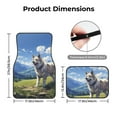 thumbnail image 5 of Naloa Blue Sky Dog Car Foot Mat Set of 4 Pieces - Universal Floor Liner Neoprene Full Set Floor Mats for Cars Trucks SUV, 5 of 7