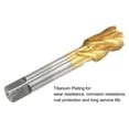 thumbnail image 4 of Unique Bargains M20 x 1.5 High Speed Steel Machine 4 Spiral Flutes Thread Tap Titanium Plated, 4 of 6