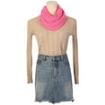 thumbnail image 3 of INSPIRAR CHIC Bufanda de Chiffon Sólido para Mujeres Ligera Suave Sheer Larga Envoltura para la Cabeza Chal Bufandas Rosa 68.9x27.6 pulgadas, 3 of 7