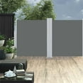 thumbnail image 1 of vidaXL Auvent Rétractable Double Face pour Patio 170x600 cm Anthracite, 1 of 5