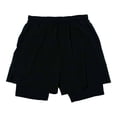thumbnail image 1 of Bermuda Athletic Works para Caballero Ribstop con Biker Negro Talla G, 1 of 4