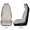 thumbnail image 2 of Grey Cracked Marble Rug Car Seat Covers Front Seats Universal Fit for Cars SUV Truck Auto Interior Accessories, 2 of 3