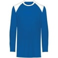 thumbnail image 1 of ASI 1728.280.XL Tip-Off pour Adulte Chemise & 44; Royal & Blanc - Extra Large, 1 of 1