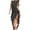 Black, variant on FcBaudy Sleeveless Round-Neck Dress,Summer Dresses for Women,Womens Dresses Women Tube Dress Bodycon Floral Tassels Frill Mesh Long Dress Split Ruched Strapless Midi Dress Women Dress