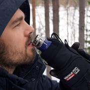 Wild Wolf Outfitters - #1 Best Water Bottle Holder for 25 oz Bottles - Carry, Protect and Insulate Your Flask with This Military Grade Sleeve w/ 2 Pockets and an Adjustable Padded Shoulder Strap.
