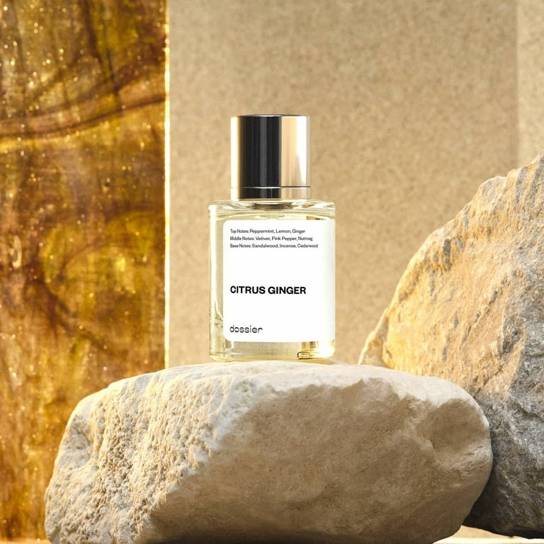 Dossier Citrus Ginger Eau De Parfum Inspired by Chanel s Bleu De Chanel Cologne for Men 1.7 oz