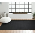 thumbnail image 3 of Mainstays 54" x 78" Titan Solid Black Durable Indoor Area Rug, 3 of 8