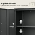 thumbnail image 5 of Marcree Metal Wall Garage Cabinet, Wall Storage Cabinet with Adjustable Shelf,Locking Wall Storage Cabinets, Steel Wall Mounted Cabinet for Home Office, 5 of 9