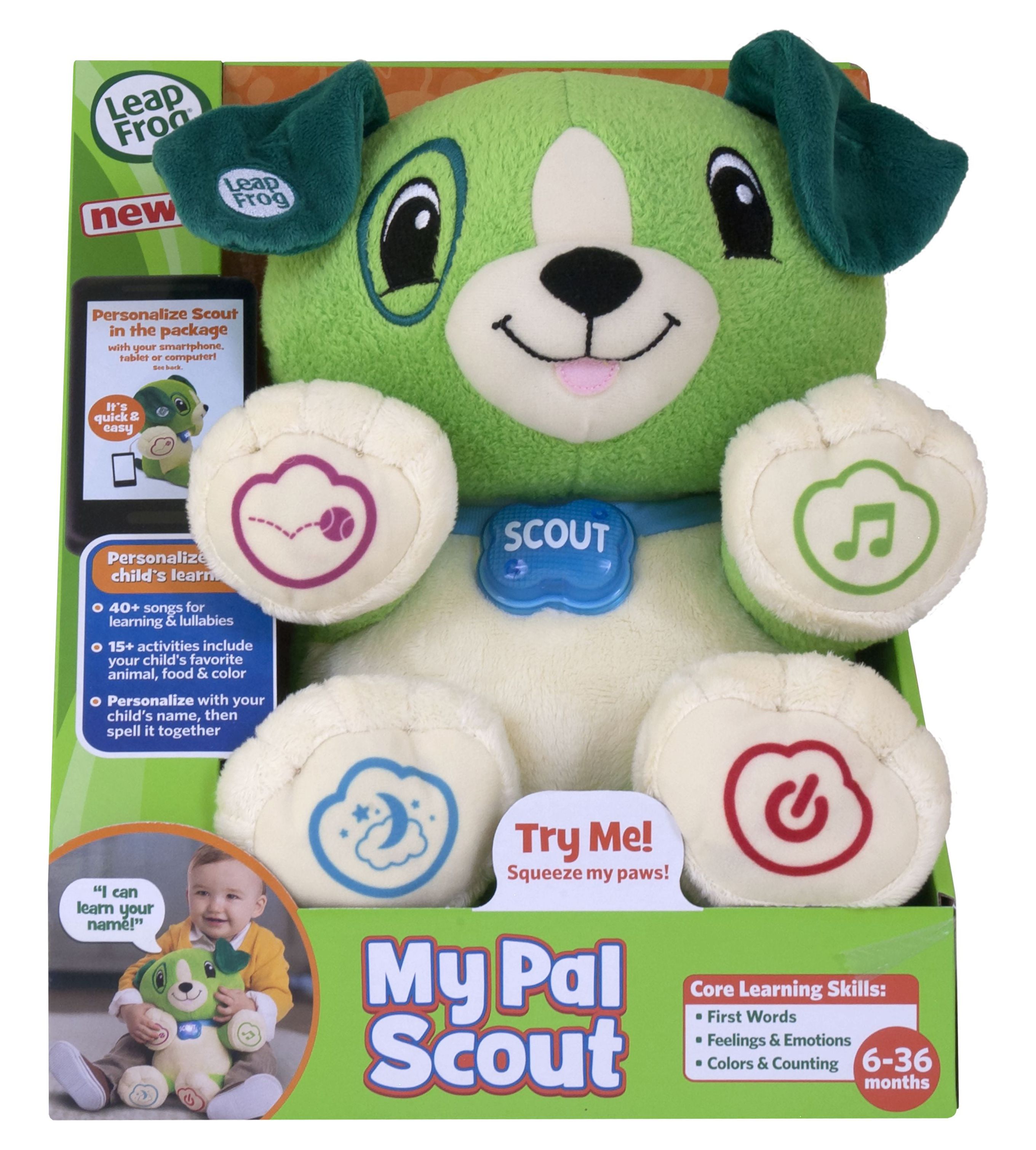 LeapFrog, My Pal Scout, Plush Puppy, Baby Learning Toy - image 4 of 12
