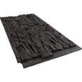 thumbnail image 5 of NewStone Canyon Ridge Faux Stone Panel, 45 3/4"W x 24 1/2"H x 1 1/4"D, River Moss Color, 5 of 9