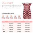 thumbnail image 3 of Gaeub Robe de Pyjama Marocaine Rouge pour Filles, Vêtements de Nuit Confortables, Robe de Pyjama Imprimée pour Dormir, Vêtements de Détente, Fêtes-Petite, 3 of 6