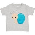 thumbnail image 3 of Inktastic Adorable Blue Snail Boys or Girls Toddler T-Shirt, 3 of 5