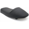 thumbnail image 1 of Asiento Cafe Racer vintage negro con joroba para Honda, Kawasaki, Suzuki, Yamaha y BMW Custom, 1 of 4