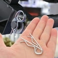 thumbnail image 3 of Pungan hitch pin 30pcs Hinge Pins Truck Hitch Pin Steel Trailer Hitch Pin Roll Pin Steel Cotter Hair Pins Hitch Pins Pins For Hitch Pin Lock System Cotter Pins Steel,1.93"X0.47"X0.08", 3 of 11
