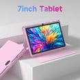thumbnail image 2 of HOTTABLET Tablet 7 pulgadas Android 14.0 con funda protectora, 8 GB (4+4 GB expandidos) RAM+ 32 GB ROM, pantalla IPS, cámara dual, Bluetooth 5.0 WiFi Tab (rosa), 2 of 5