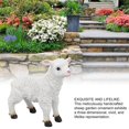 thumbnail image 3 of BINGLI Sheep Statues Lifelike Resin Lamb Statue Outdoor Statues for Garden Decor Lamb Shape Garden Sculpture for Indoor Outdoor Decoration with Multiple Styles Family Party,Daily Use, 3 of 7
