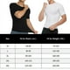thumbnail image 5 of Camiseta de compresión moldeadora de cuerpo para hombre, camisetas adelgazantes, camiseta de entrenamiento abdominal, XXL, 5 of 6