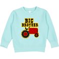 thumbnail image 2 of Inktastic Red Tractor Big Brother Toddler Sweatshirt, 2 of 4