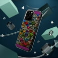 thumbnail image 4 of DistinctInk Hybrid (Acrylic / TPU) Clear Slim Fit Case for Apple iPhone 14 PLUS (6.7" Screen) - "Vibrant Urban Expressions: Graffiti-inspired Street Art", 4 of 8