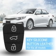 thumbnail image 4 of Almohadilla de goma de 3 botones para Hyundai Kia Flip Remote Car Key Shell (sin letra) Tmvgtek Accesorios para autos y motos, 4 of 8