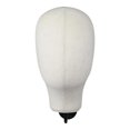 thumbnail image 1 of lionlar Canvas Block Mannequin Head for Display Styling Wig Styling Hair Extension DIY, 1 of 5