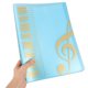 thumbnail image 4 of Carpeta de precisión para partituras, ideal para guardar y organizar música Carpeta A4 con 80 páginas para partituras de piano, coros y bandas, 4 of 7