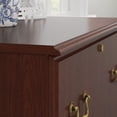 thumbnail image 3 of Bush Furniture Saratoga Lateral File Cabinet in Harvest Cherry, 3 of 5
