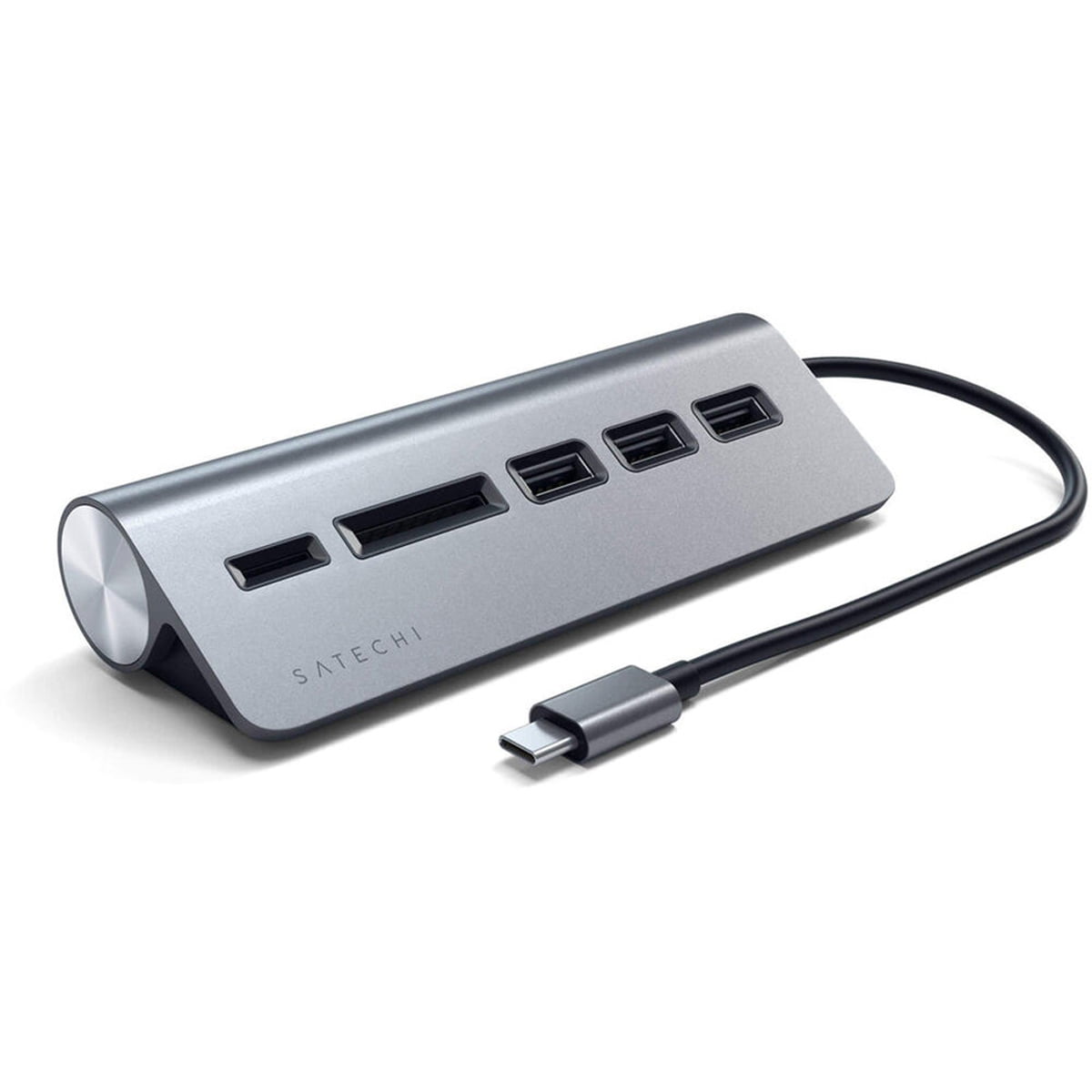 Satechi 5-In-1 USB Type-C Combo Hub for Desktop, Silver