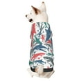 thumbnail image 1 of Fotbe Colorful Shark Sudadera con Estampado para Perros Pequeños – Suéter con Capucha para Mascotas, Tela Suave de Forro Polar con Bolsillo-X-Small, 1 of 7
