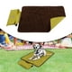 thumbnail image 4 of Alfombril para perros Sunnimix cama impermeable Portátil 100x70 cm Verde, 4 of 8