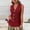 01 Wine, variant on Women's Solid-Color Pocket Button-Front Cardigan with V-Neck Sleeveless Casual Fashion Tank Top