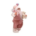 thumbnail image 3 of Figuras de Papá Noel para decoración navideña, manualidades, adornos de muñecas, figuras de pie para suministros para fiestas de año Nuevo, tienda de 30 cm, 3 of 8