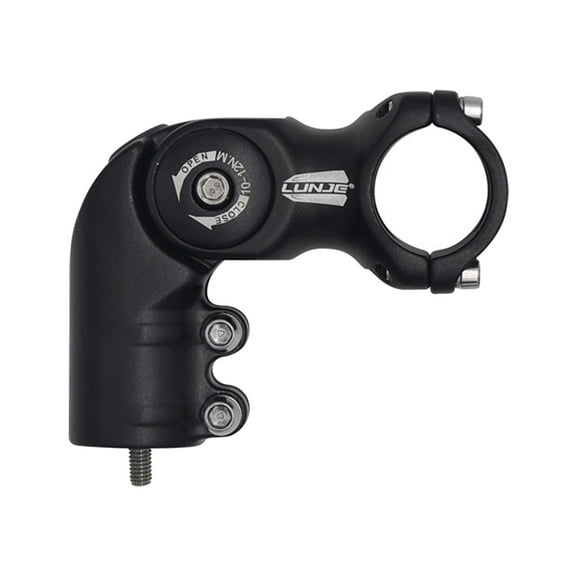 Bike Adjustable Stem -60 degree Degree to 90 Degree Aluminum Alloy Stem Handlebar Stem for Mountain Bike, Road Bike, , Cycling - 31.8x70mm