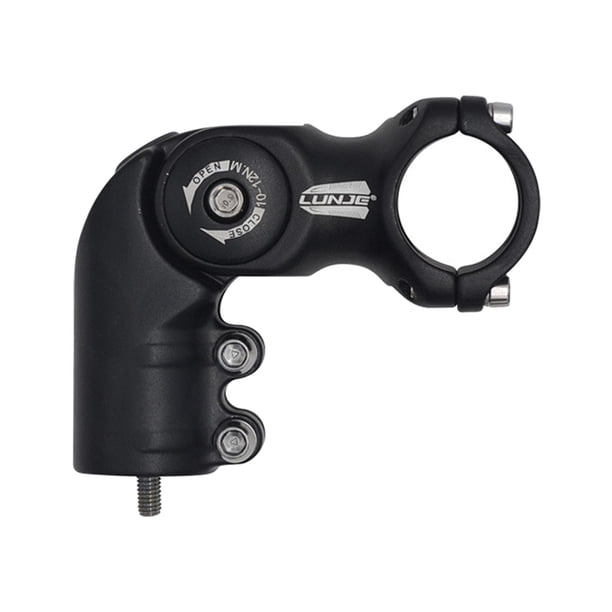 Extensor de potencia de horquilla ajustable de aleación de aluminio para manillar de bicicleta de montaña 318 x 70 mm