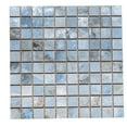 thumbnail image 5 of The Tile Life Banff 4" x4" Onice Azzurro Matte Porcelain Mosaic Tile Sample, 1 Piece, 5 of 14