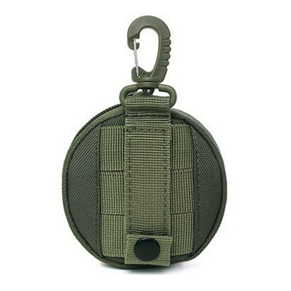 Yokua Small Round Coin Holder Pouch as Wallet, Change Purse