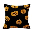 thumbnail image 2 of Antqov Halloween Pillow Covers 18x18" Cute Ghosts Pumpkin Throws Pillow Cover Spooky Soft Pillowcase for Couch Sofa Chair Bedroom Fall Decor Gift, 2 of 6