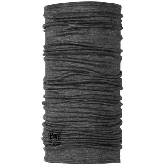Buff Lightweight Merino Wool Multifunctional Headwear - Gray, One Size