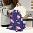 thumbnail image 2 of Cute Unicorn Rainbow Diamond Kitchen Dish Towels Set of 1, Heart Star Washable Tea Towels Dishcloths Lint-Free 18x28 Inch Fast Drying for Kitchen Restaurant Bar Clean, 2 of 6