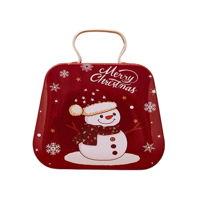 Naiovety Mini bolsos de hierro, hermoso tarro de Metal, caja de almacenamiento para el hogar, muy fácil de llevar. Exquisito Kits de decoración para fiestas Tipo E