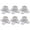 33.5MM, variant on 25X25mm Aluminum Alloy Joint Square Tube Connector Connection Fastener for Furniture Framing and Structural Support