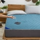 thumbnail image 4 of pstuiky Protector de colchón impermeable acolchado ajustable antipolvo suave y transpirable., 4 of 6