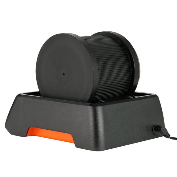 Dranite Rock Tumbler Kit with 9-Day Timer & 4 Speeds, Includes 2 lbs Rough Gemstones and Polishing Grits for Adults and Kids