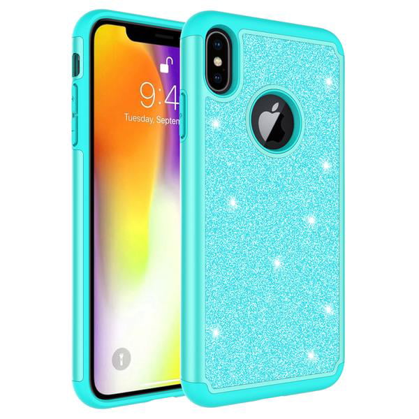 Compatibel with iPhone XR Case,iPhone XR Cover,Bling Rhinestone Diamond Glitter Transparent Love Heart Mirror Makeup Rubber Silicone Soft TPU Bumper Cover Case for iPhone XR,White 