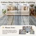 thumbnail image 6 of SIXHOME 5'x8' Area Rugs for Living Room Washable Rugs Boho Geometric Living Room Rug Moroccan Neutral Carpet Non Slip Soft Distressed Rugs for Bedroom Dining Room Office Modern Home Decor Black, 6 of 7