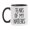 White/Black, variant on Funny Haters Mug Gift, Tears Of My Haters, 11oz or 15oz Ceramic White Coffee Cup, Novelty Gift Mug