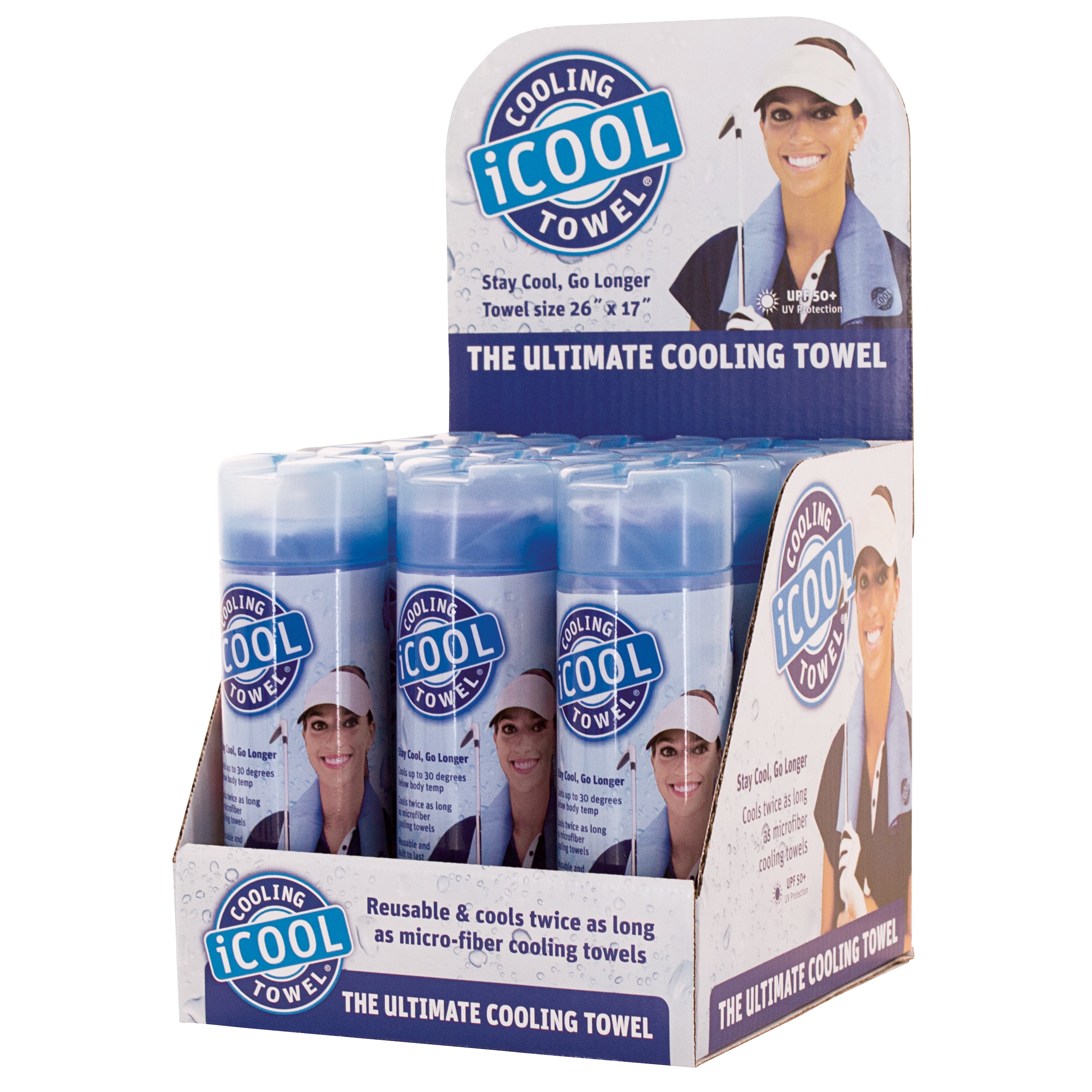iCool Cooling Towel: Size 24 X 17 