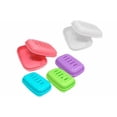 thumbnail image 1 of 3 Jabonera Plástico Con Tapa Escurridor Baño Viaje Gym Xtellar multicolor, 1 of 4