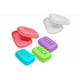 thumbnail image 1 of 3 Jabonera Plástico Con Tapa Escurridor Baño Viaje Gym Xtellar multicolor, 1 of 4